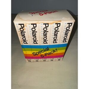 Polaroid Supercolor Video Cassette L750 Beta 5‎ Pack Special Lot only have 4